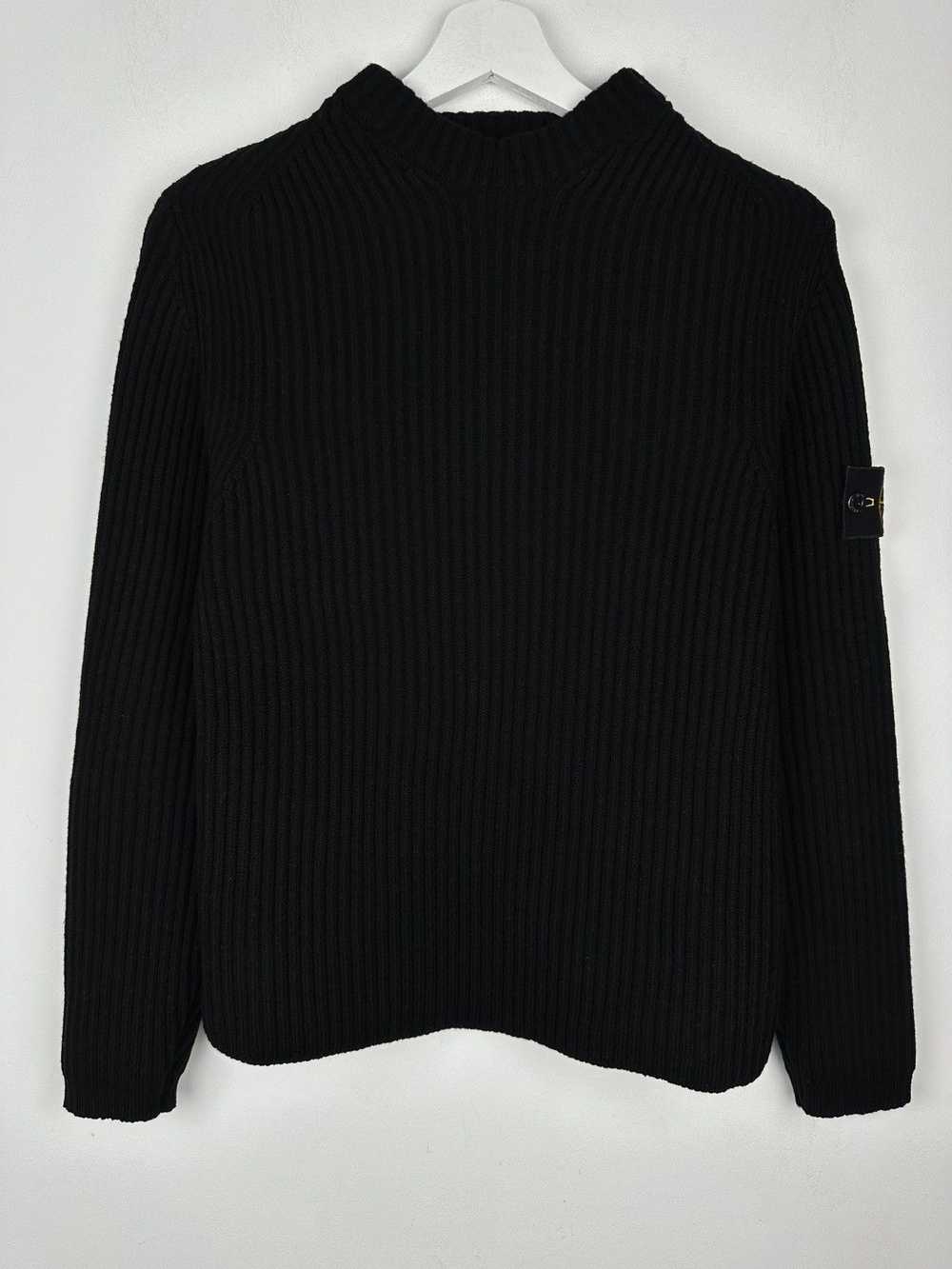 Stone Island Vintage Stone Island Wool Knit Sweat… - image 1