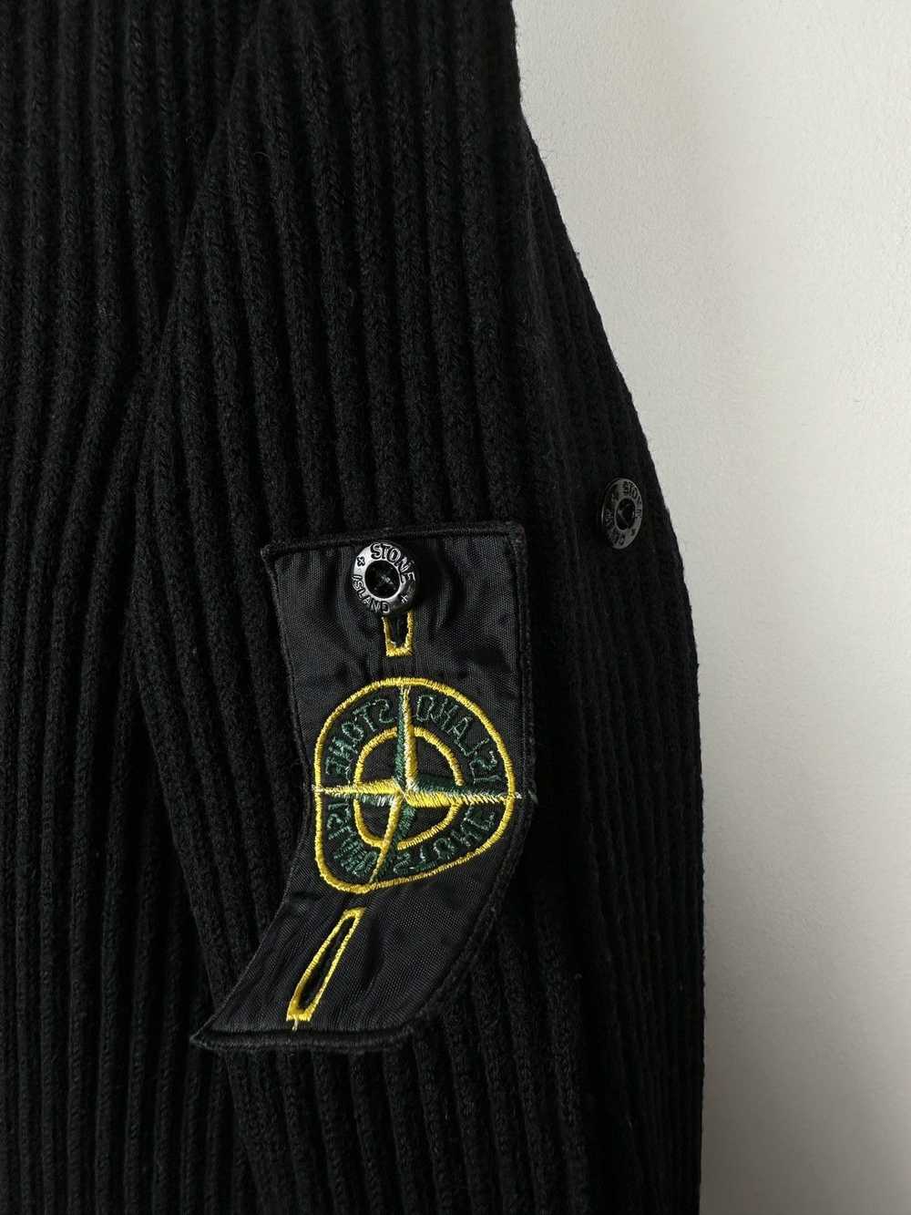 Stone Island Vintage Stone Island Wool Knit Sweat… - image 8