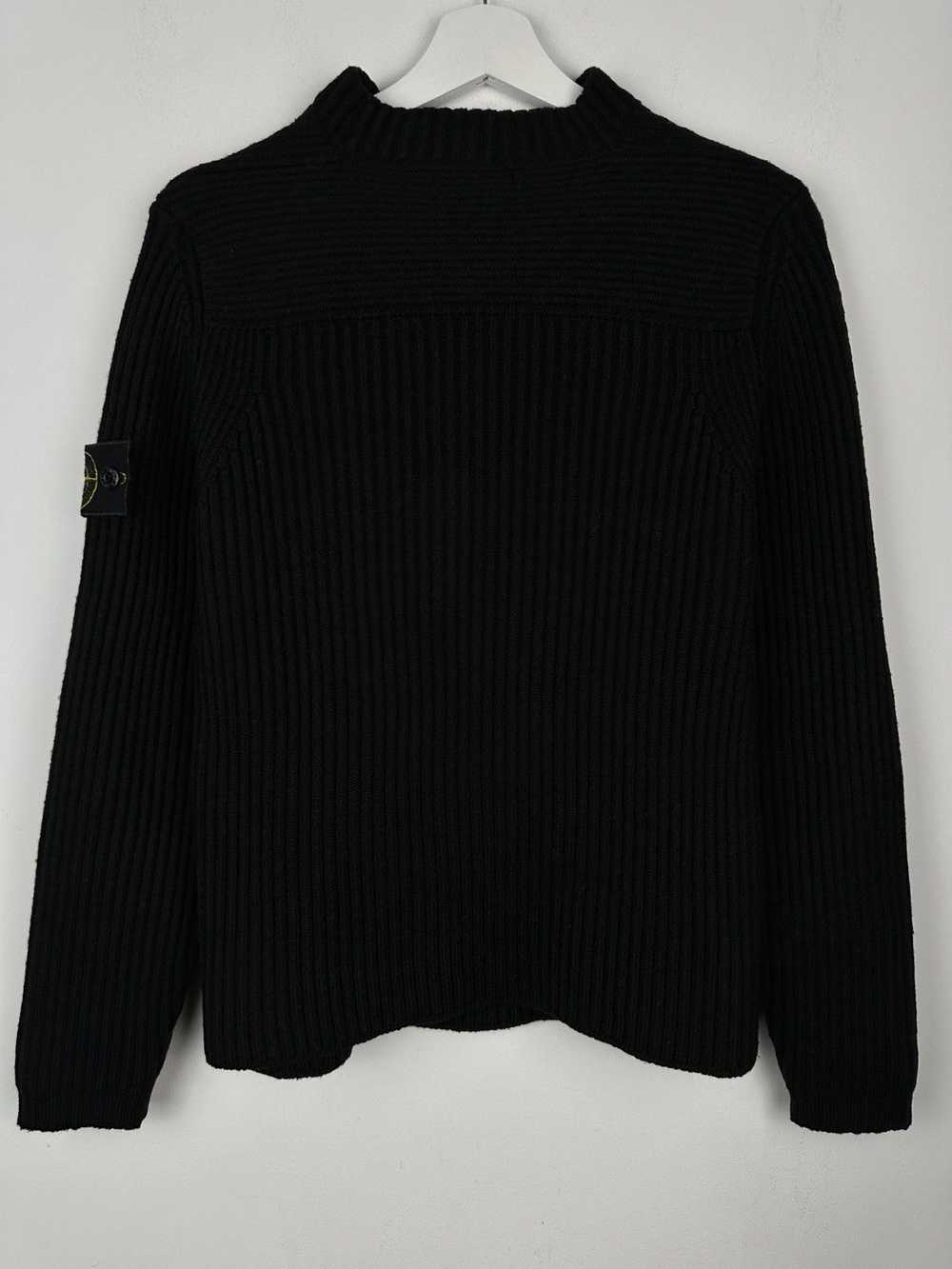 Stone Island Vintage Stone Island Wool Knit Sweat… - image 9