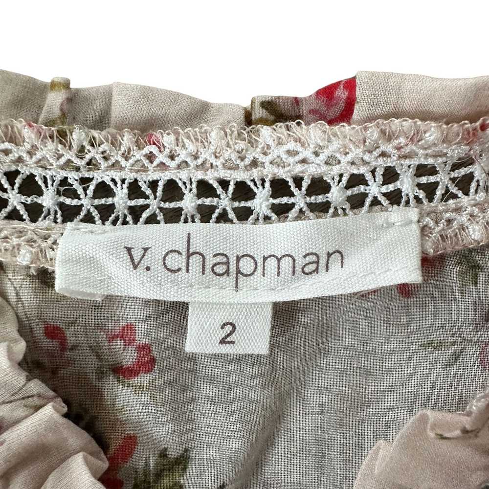 Other V. Chapman The Fig Dress Natural Dainty Flo… - image 4