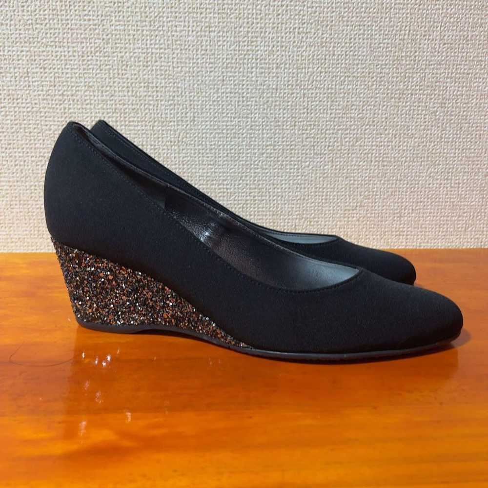 ❀Beautiful item t.inaba Pumps Glitter Lamé Pumps … - image 3