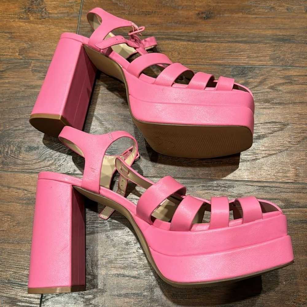 NEW! BP Pink Amaya Fisherman Platform Sandals - S… - image 10