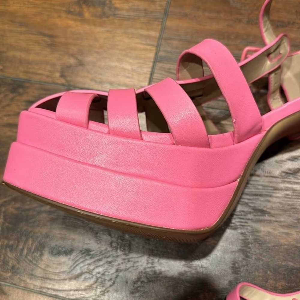 NEW! BP Pink Amaya Fisherman Platform Sandals - S… - image 9