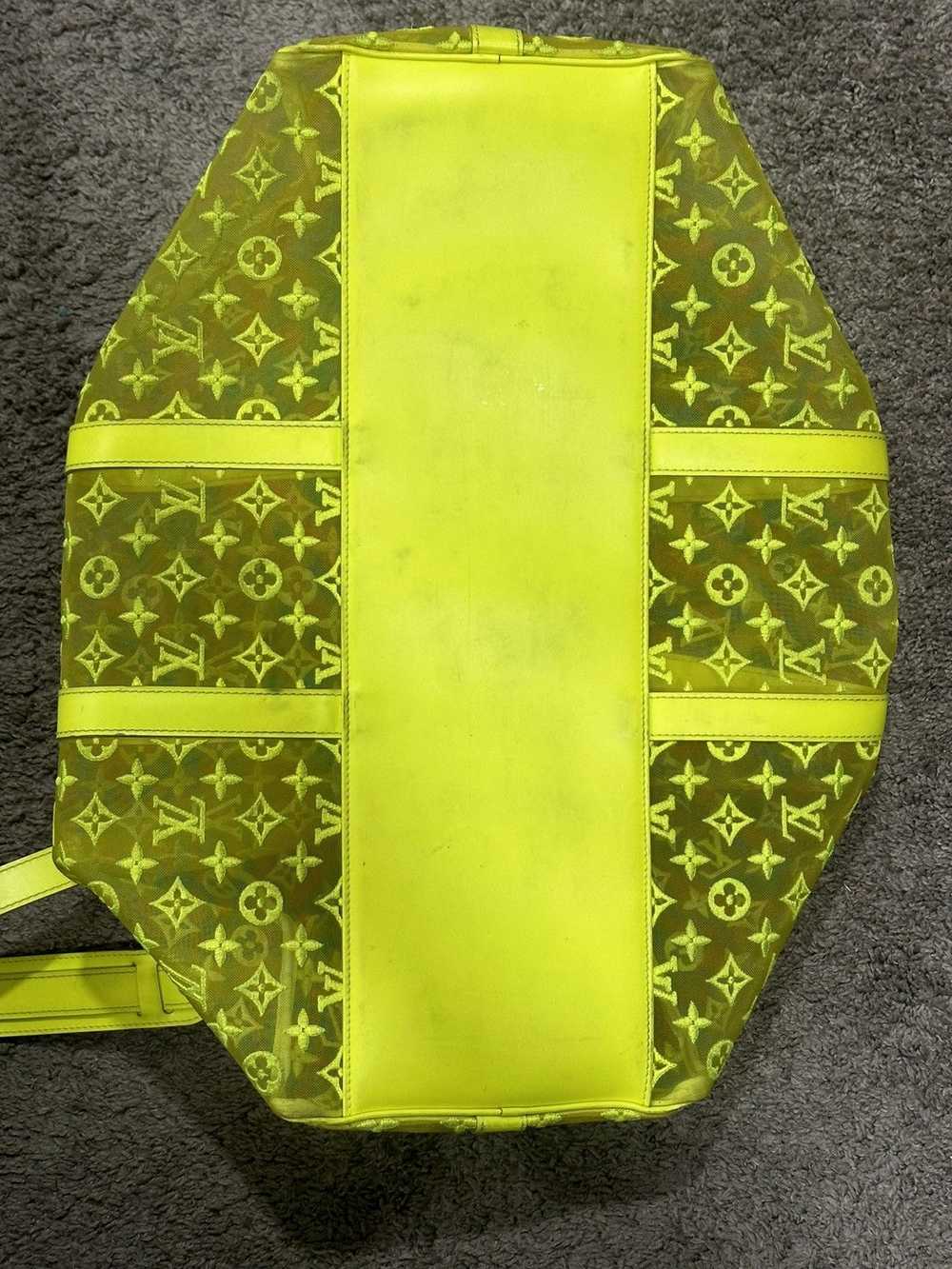 Louis Vuitton Virgil abloh LV monogram keepall 🎯 - image 4