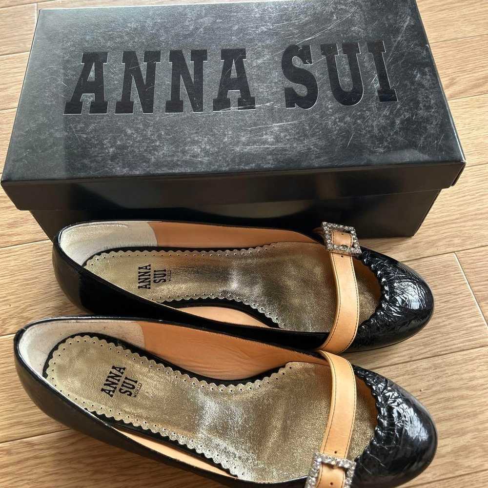 Anasui elegant, grown-up cute leather pumps with … - image 2