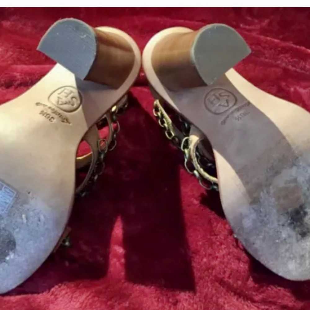 $230 Ash Paradise leather Scull sandals - image 7