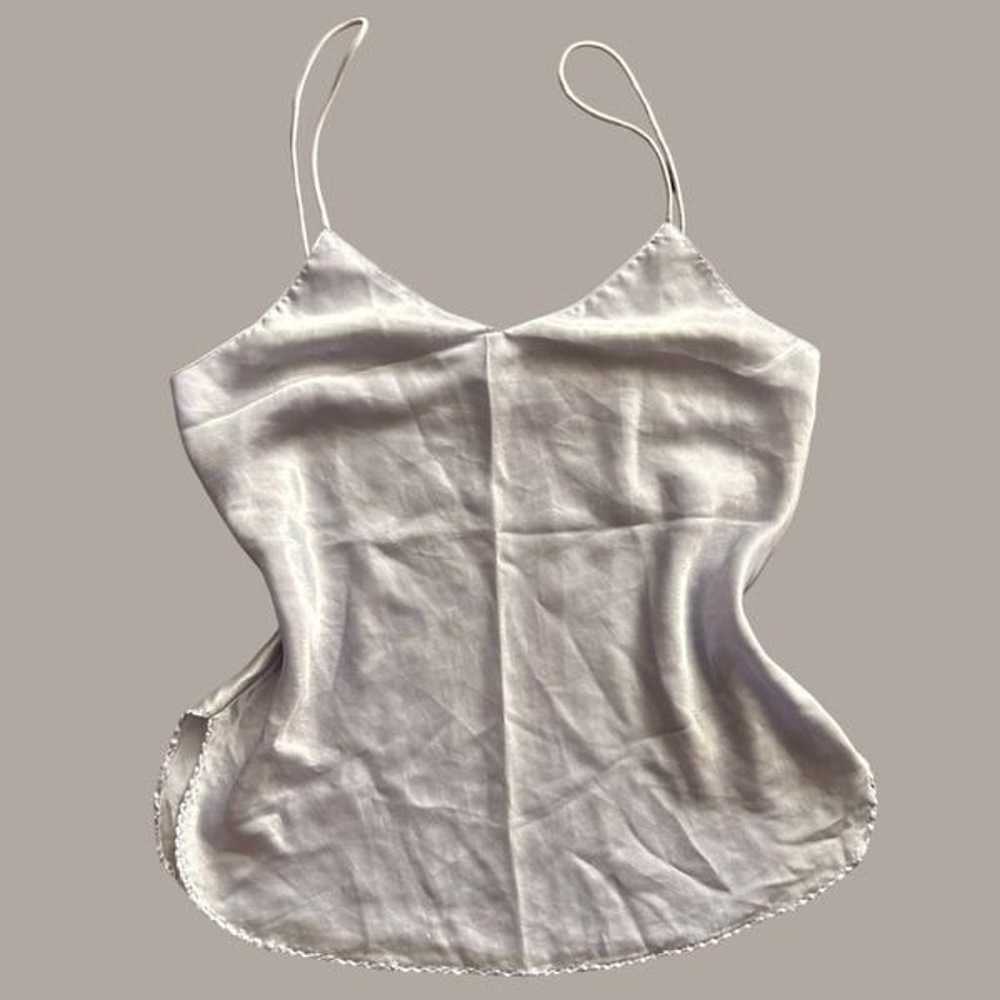 Vintage Lilac Purple Satin Camisole - image 1