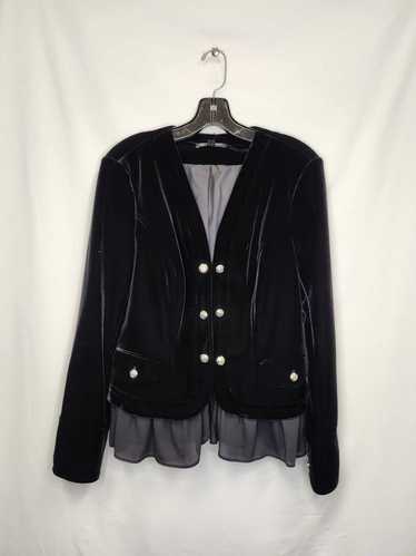 INC International Concepts Velvet Jacket