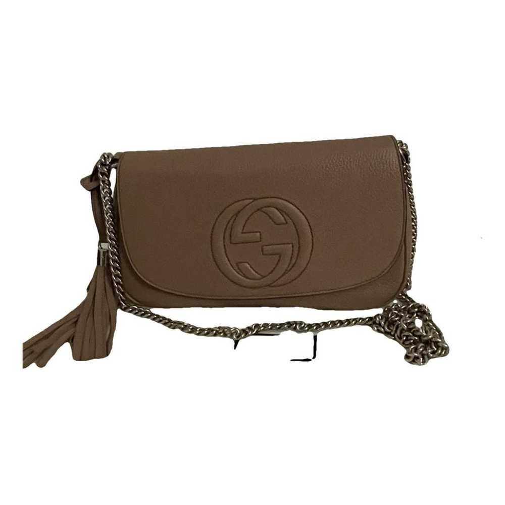 Gucci Soho Long Flap leather crossbody bag - image 1