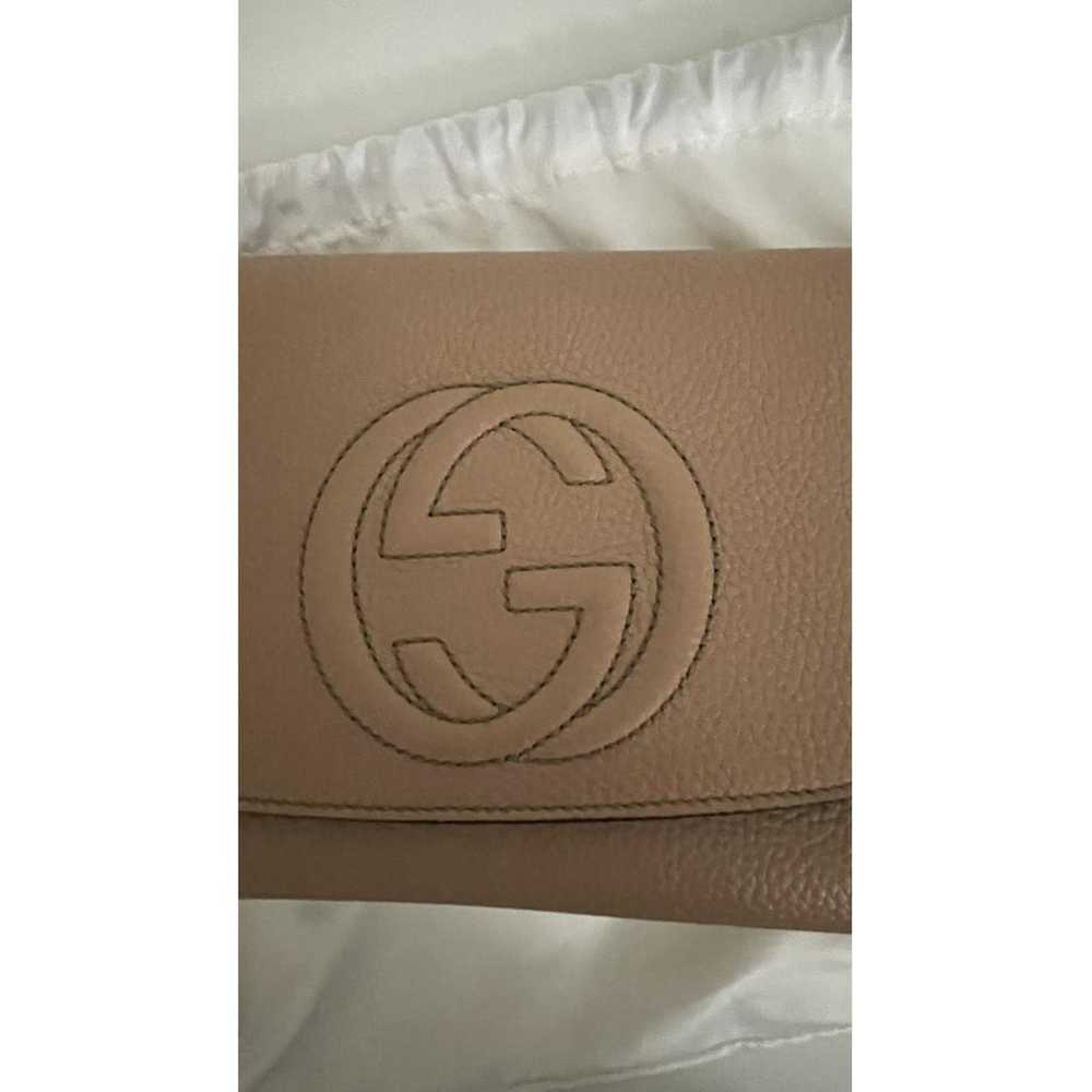 Gucci Soho Long Flap leather crossbody bag - image 2