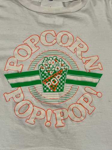 POPCORN POP POP CROPPED TSHIRT 1 SIZE