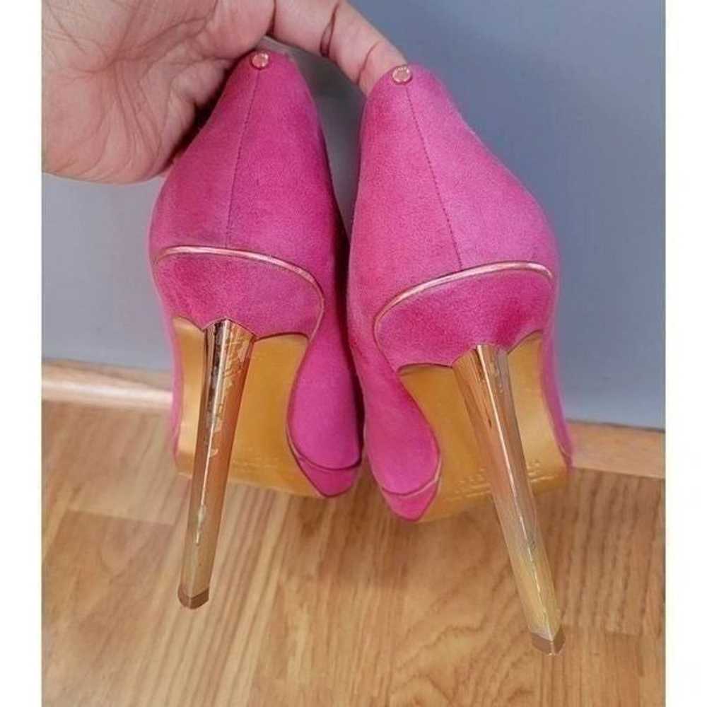 Ted Baker Lziblf Pointed-Toe Pump 
Fuchsia Suede … - image 4