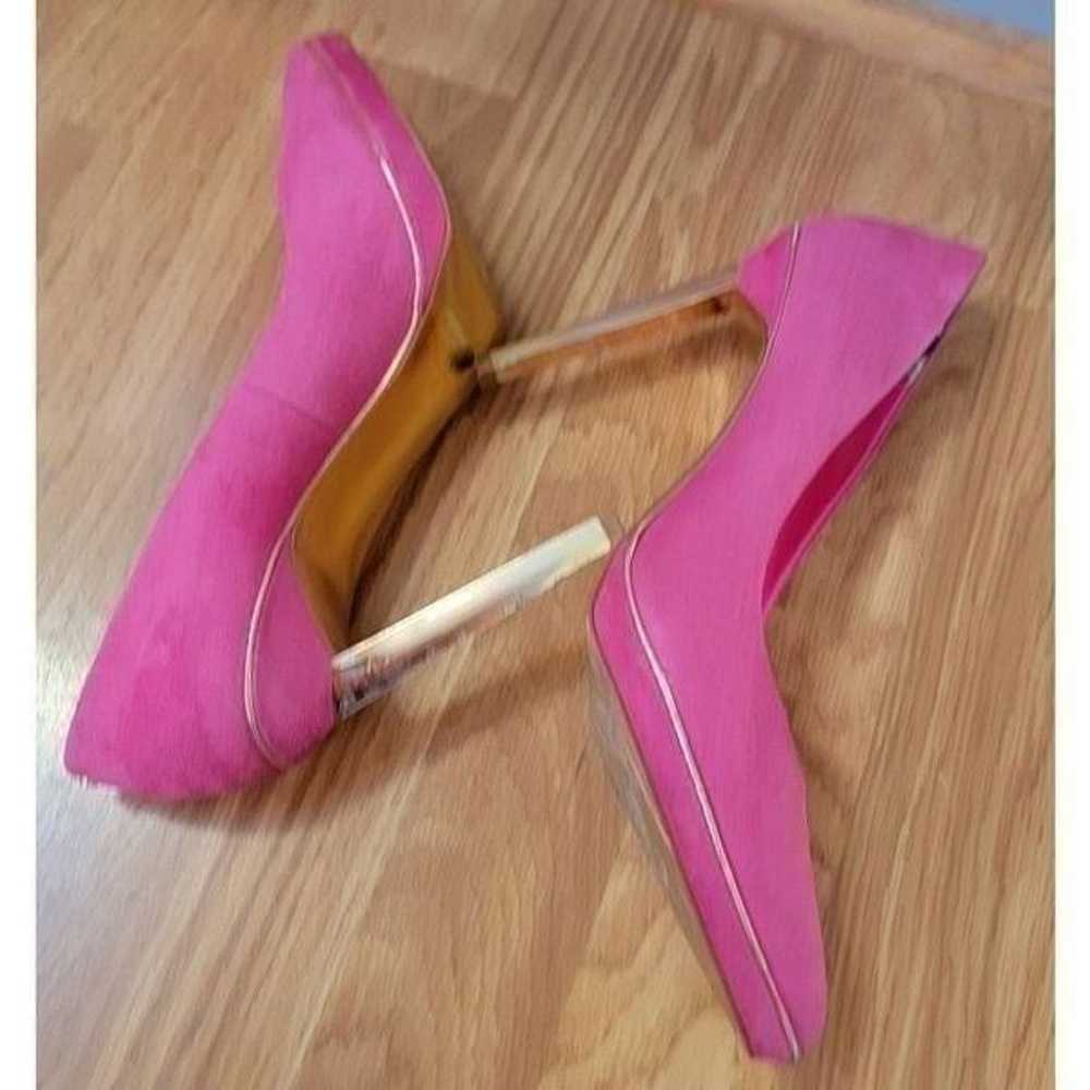 Ted Baker Lziblf Pointed-Toe Pump 
Fuchsia Suede … - image 5