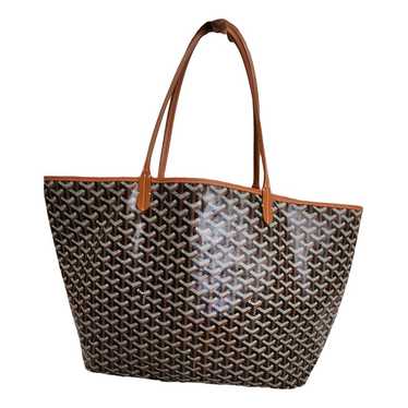 Goyard Saint-Louis leather tote