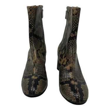 Joie Snakeskin Ramet Python authentic Print Boots/Booties size 8.5