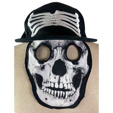 Other Men's Snapback Hat Gothic Punk Skull Mask St