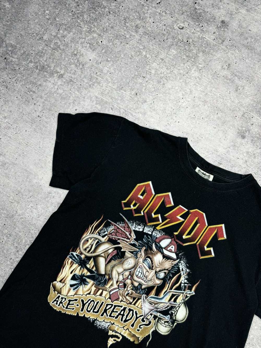 Ac/Dc × Rock Band × Rock T Shirt 💥💥AC/DC ACDC 9… - image 5