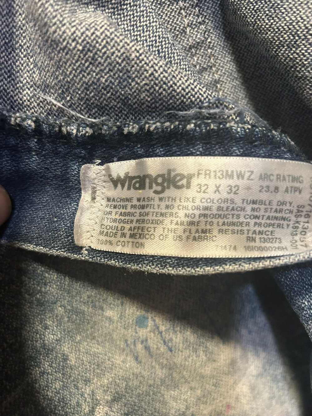 Wrangler Wrangler FR jeans size 32 (flame resista… - image 5