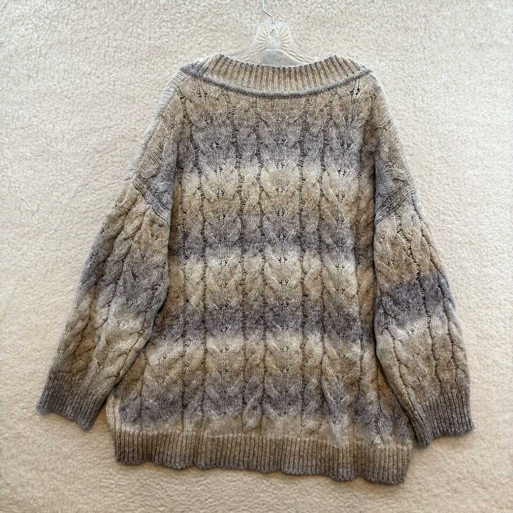 Vintage Ava &Viv Plus Size Cardigan Sweater 1X Ta… - image 2