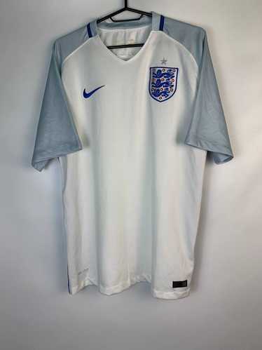 Nike × Soccer Jersey × Vintage England Home footb… - image 1