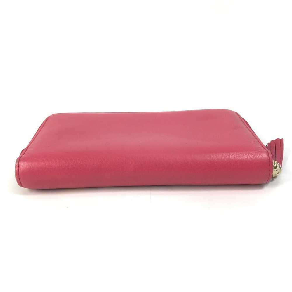 Gucci Zip Around Pink Leather Wallet (Pre-Owned) - image 3