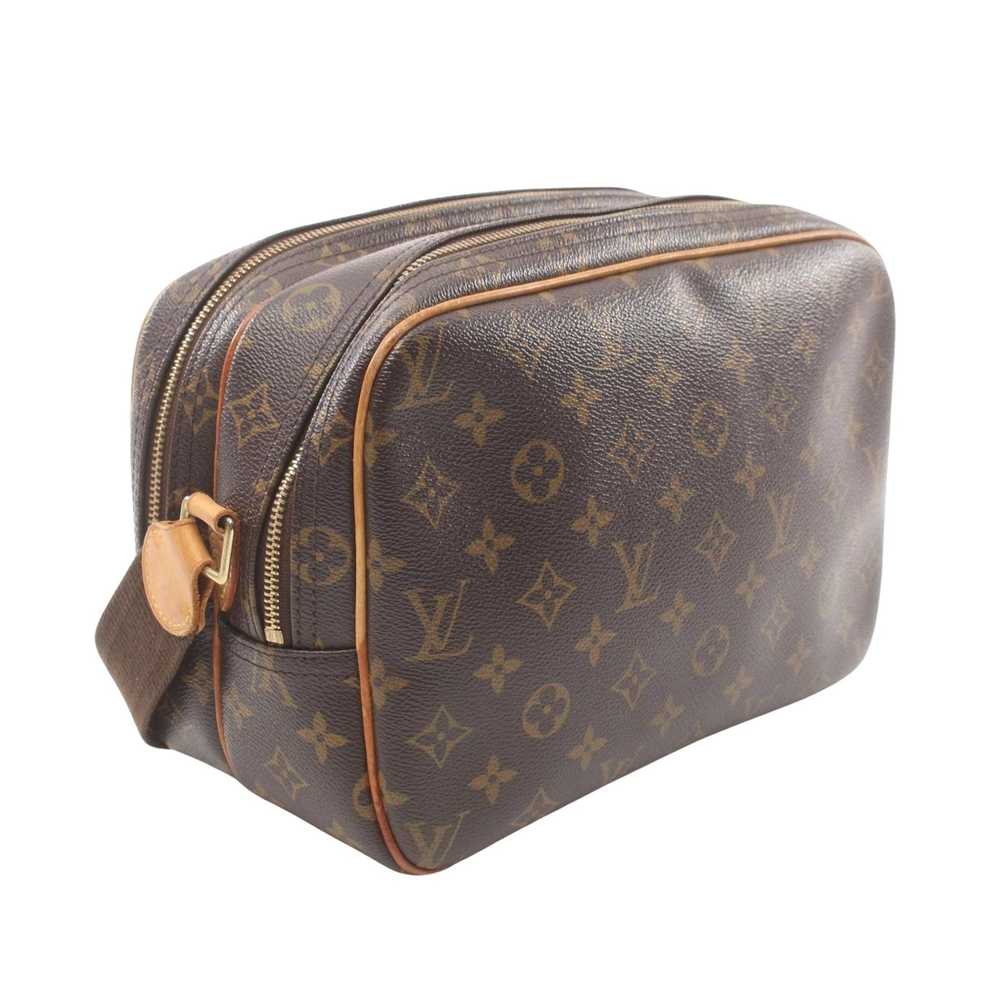 Louis Vuitton Reporter Pm Brown Canvas Shoulder B… - image 2