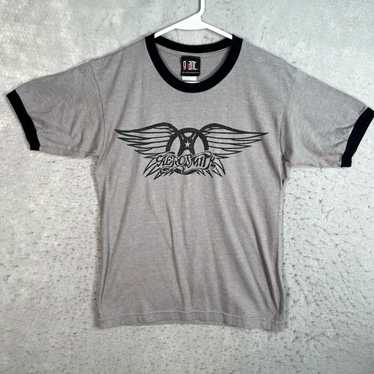 Vintage Vintage 90s Giant Aerosmith Band Promo T … - image 1