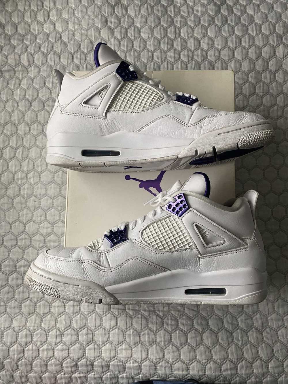 Jordan Brand Jordan 4 retro metallic purple - image 1