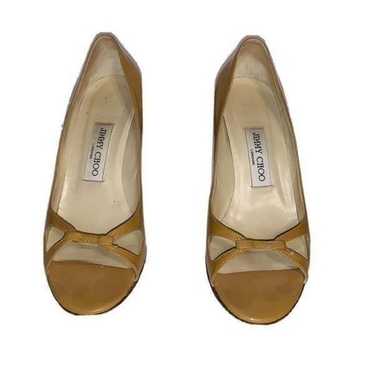 Jimmy Choo open toe pumps size 38 - image 1