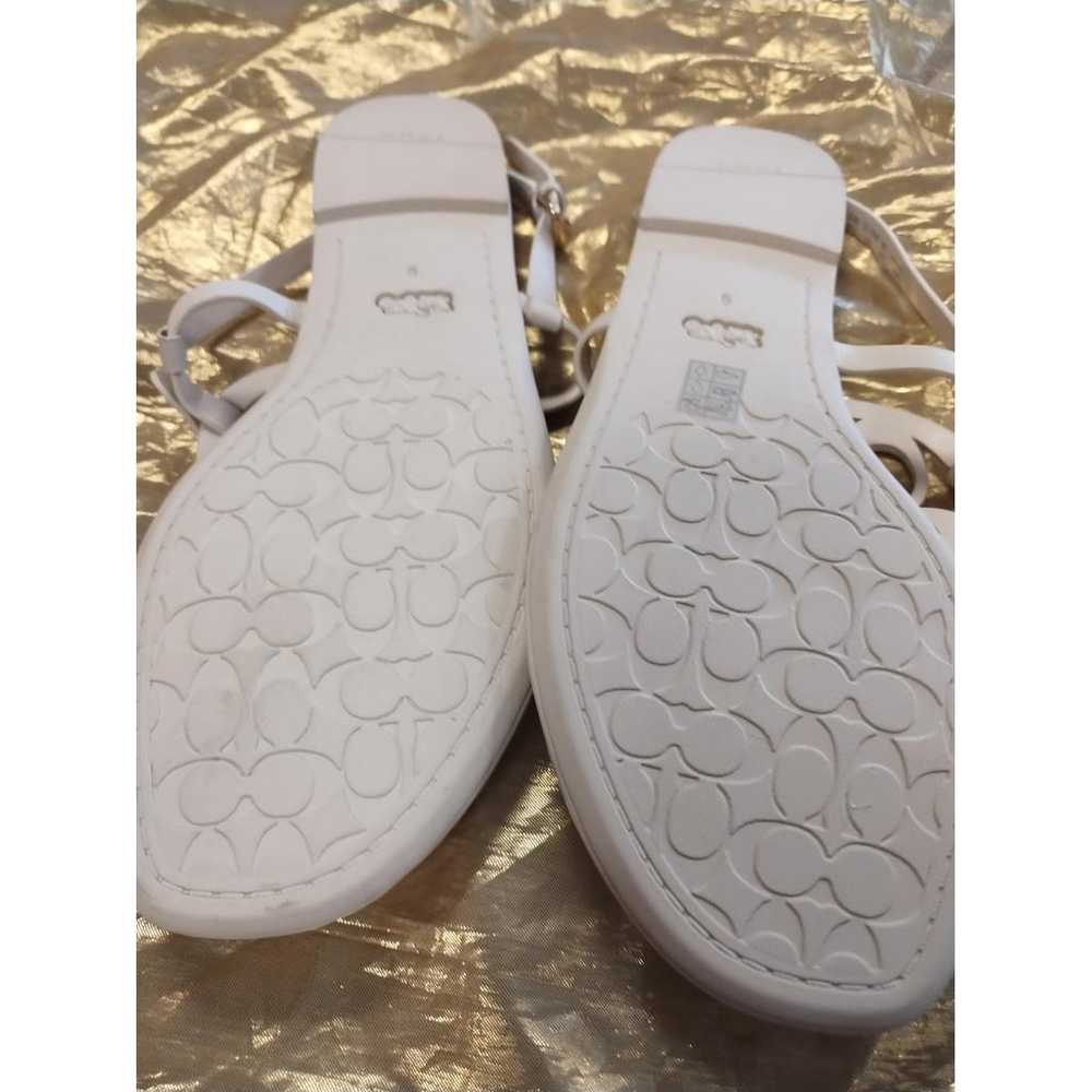 Coach Vegan leather sandal - image 3