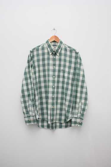 Barbour Barbour White Green Check Shirt