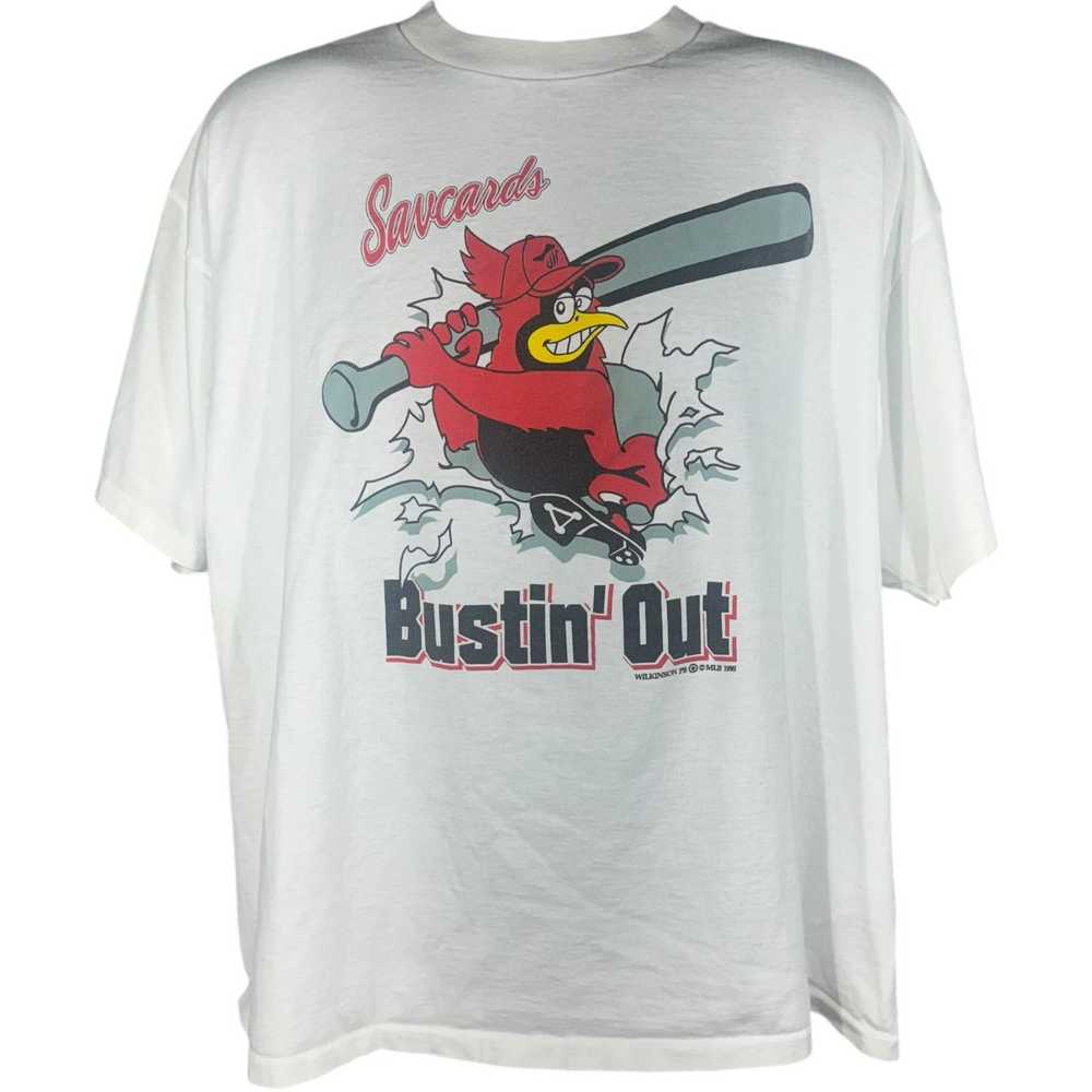 Delta Vintage Minor League Savannah Cardinals Bre… - image 1