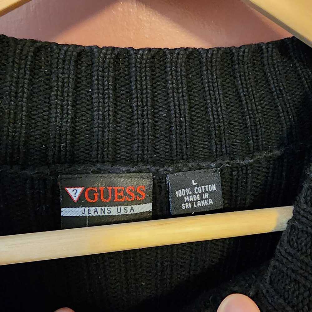 Guess Guess Black Oversize Jumper - image 3