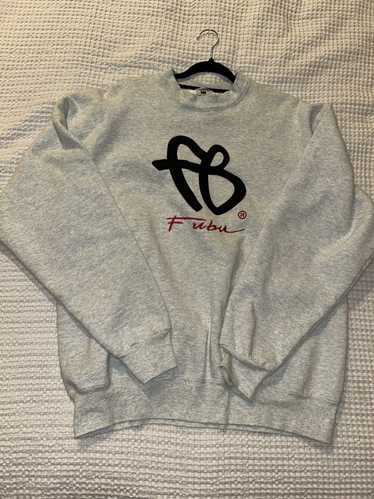 Fubu Grey Fubu Sweatshirt 90s