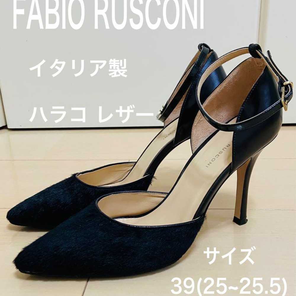 Fabio Rusconi pumps Black 39 Harako leather strap - image 1