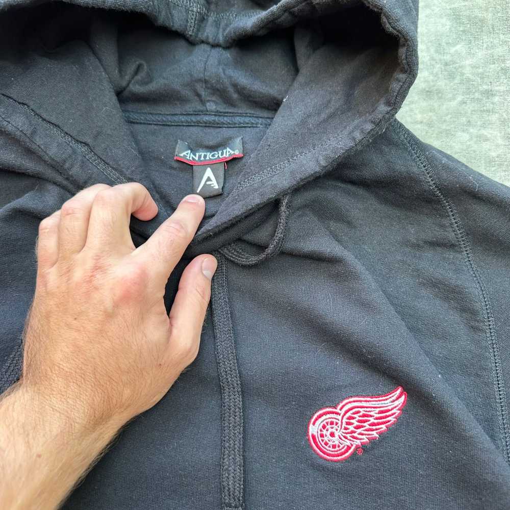 Vintage Vintage Y2K NHL Detroit Red Wings Hoodie … - image 2