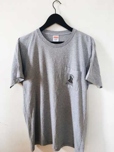 Supreme Supreme King Alpha Queen Omega Tshirt Grey