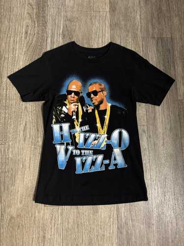 Streetwear (AZVA) Kanye and Jay-Z Graphic Tee