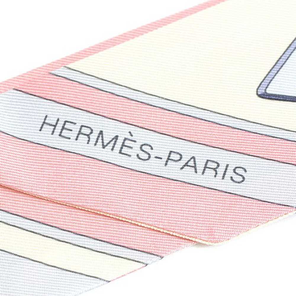 Hermes Hermes Hermes Silk Twilly Scarf Grand Tral… - image 3