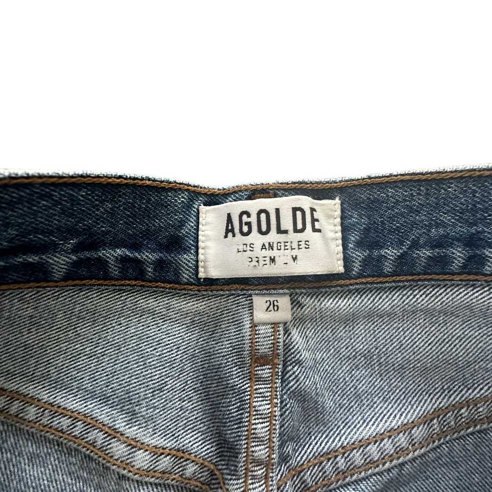 Agolde AGOLDE Riley High Rise Straight Crop Jean … - image 4