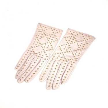 Dior Christian Dior Dior Studded Cannage Gloves L… - image 1