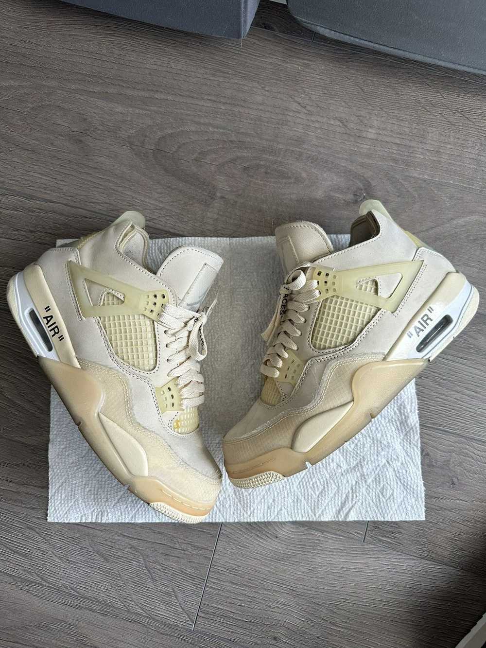 Jordan Brand × Off-White Off white Jordan 4 - image 1