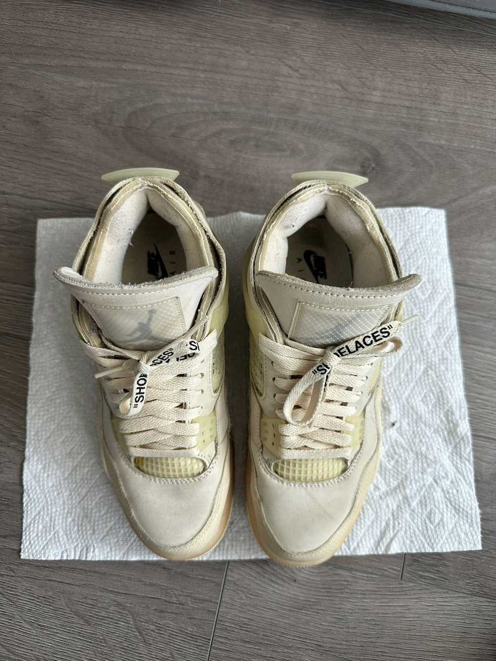 Jordan Brand × Off-White Off white Jordan 4 - image 2