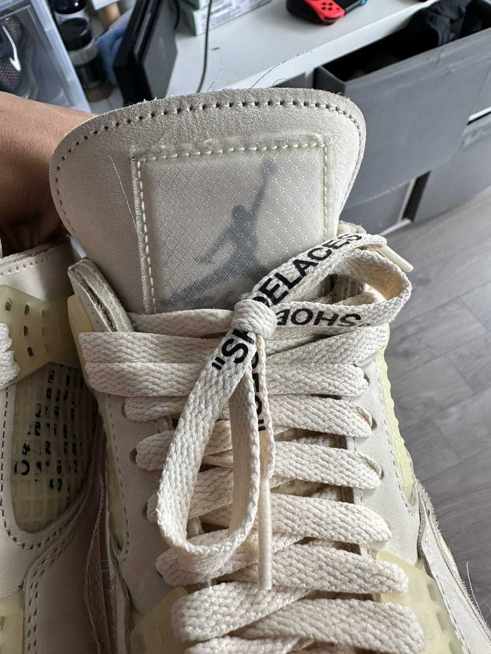 Jordan Brand × Off-White Off white Jordan 4 - image 8