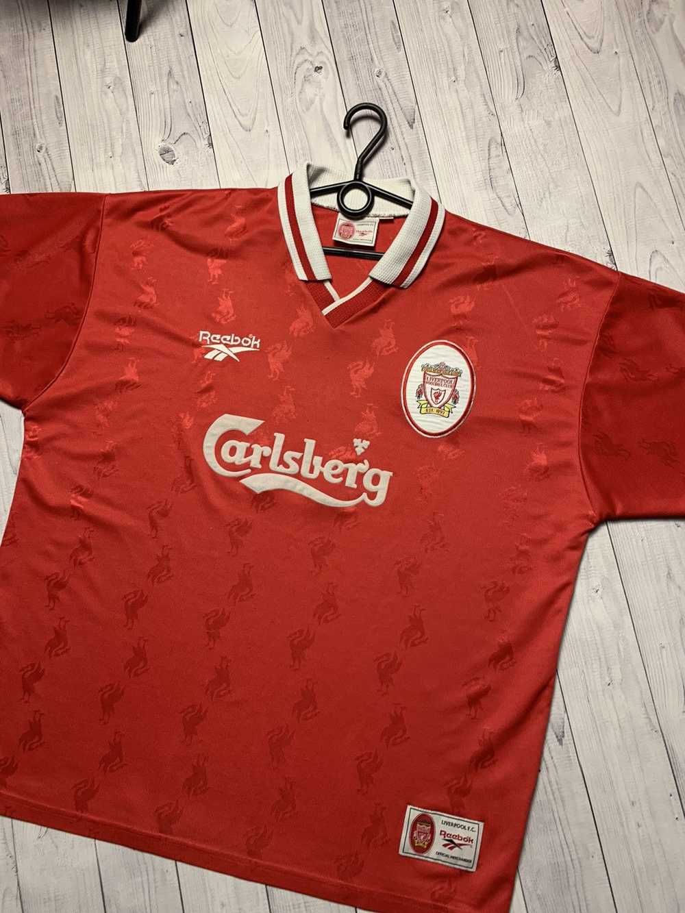 Liverpool × Soccer Jersey × Vintage Vintage Liver… - image 2