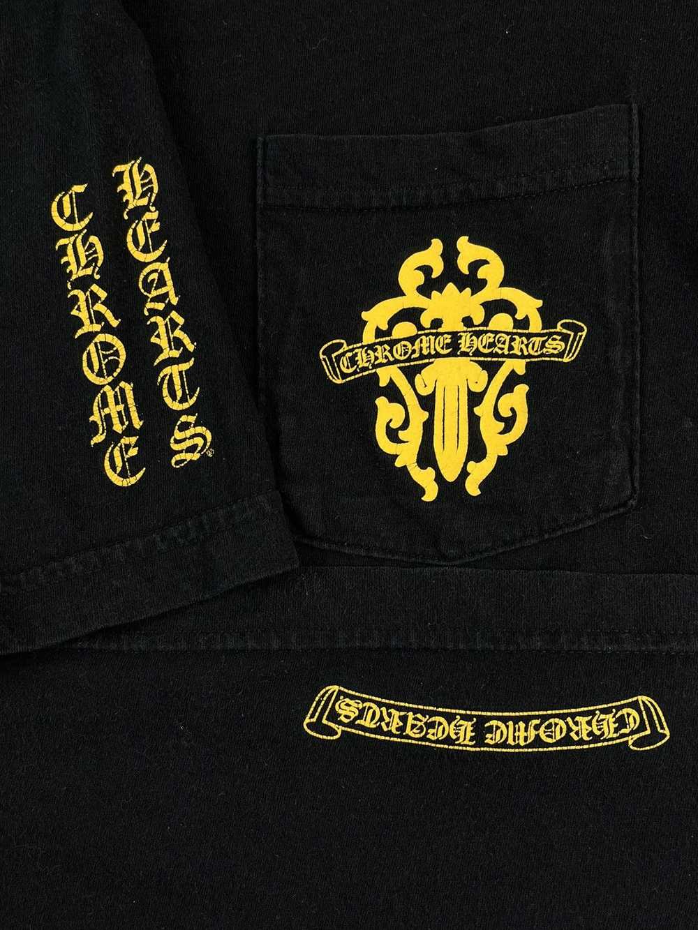 Chrome Hearts Chrome Hearts Yellow Dagger Logo Po… - image 3