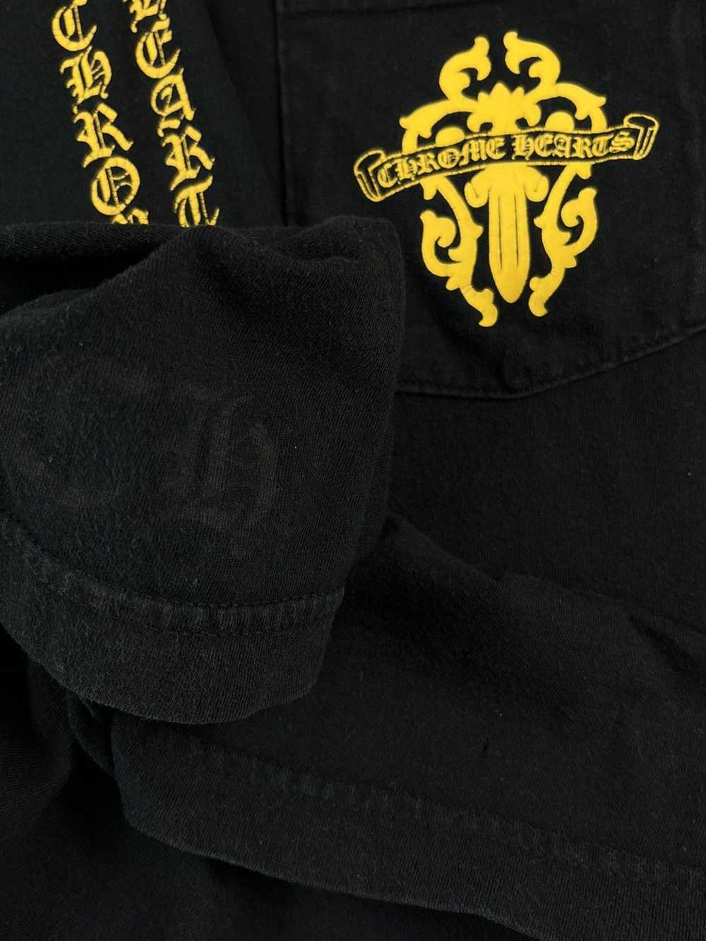 Chrome Hearts Chrome Hearts Yellow Dagger Logo Po… - image 4