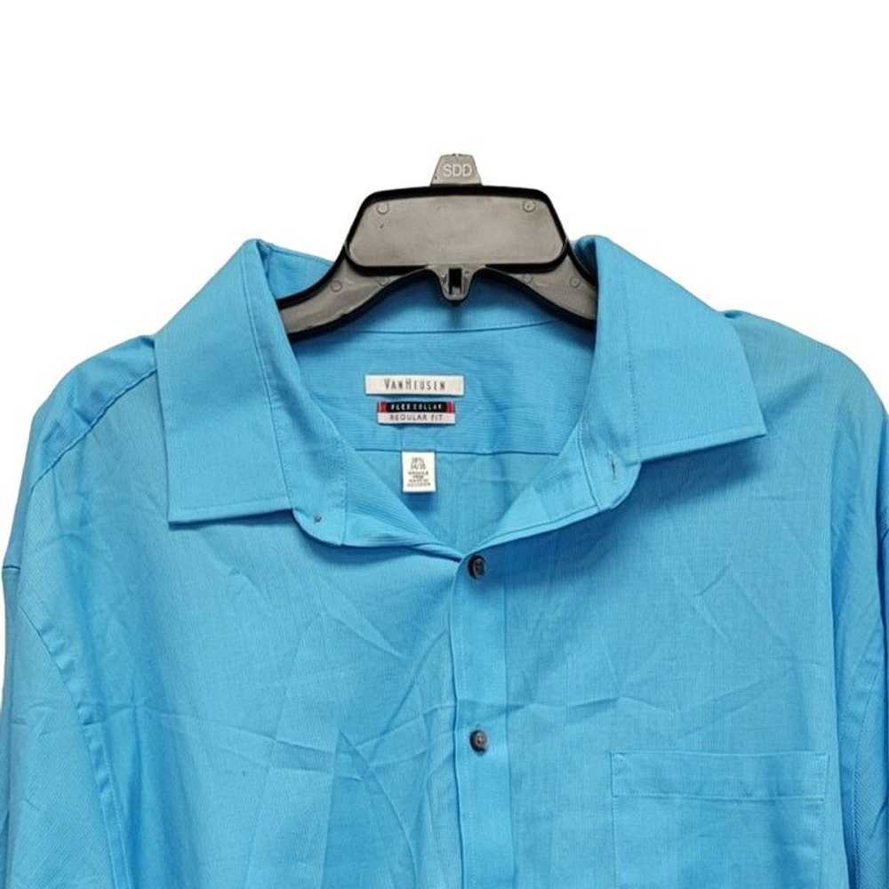 Van Heusen Van Heusen 3XL Poly Cotton Sky Blue Bu… - image 2