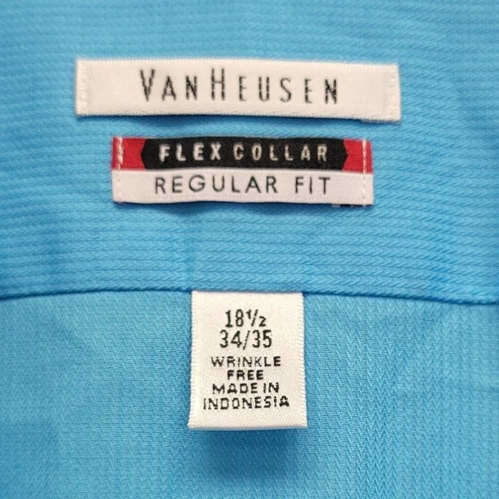 Van Heusen Van Heusen 3XL Poly Cotton Sky Blue Bu… - image 4