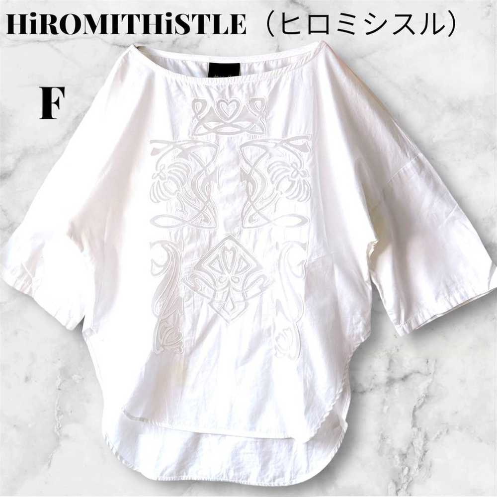 HiROMITHiSTLE embroidered half-sleeve top pullove… - image 1